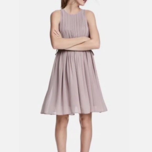 H&M Dresses & Skirts - H&M | Pleated Chiffon Dress Dusky Purple | size 6